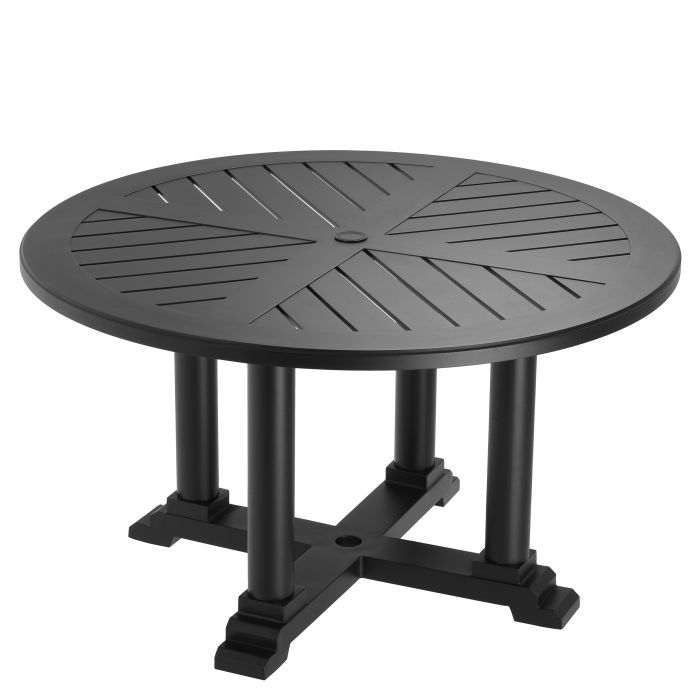 Dining Table Bell Rive ? 130cm outdoor matte black