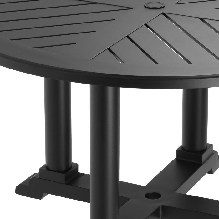 Dining Table Bell Rive ? 130cm outdoor matte black