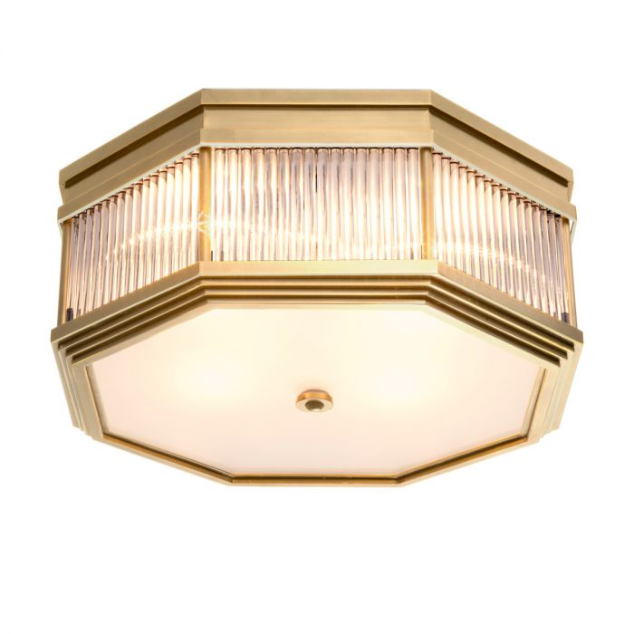 Ceiling Lamp Bagatelle antique brass finish