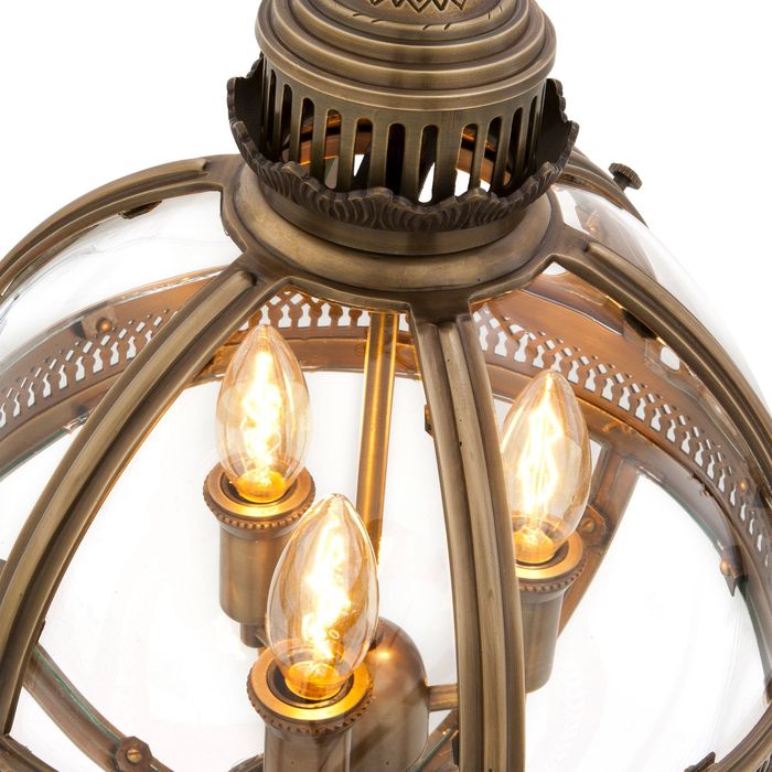 Lantern Residential antique brass finish  30 cm