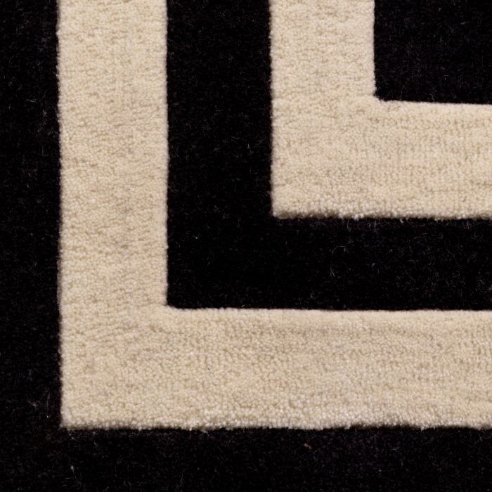 Carpet Celeste black & off-white 300 x 400 cm
