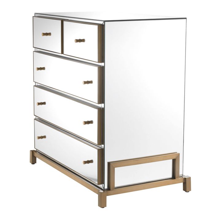 Chest Clarington mirror glass