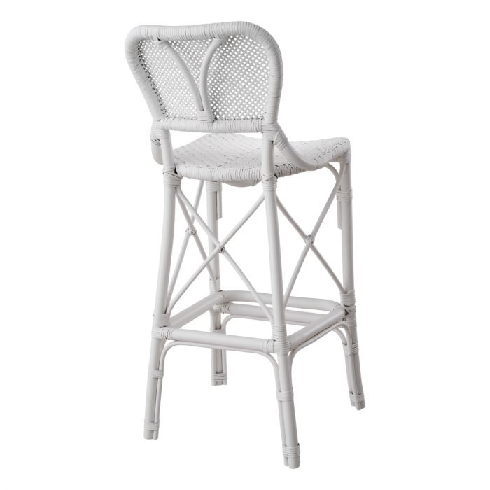 Bar Stool Colony matte white