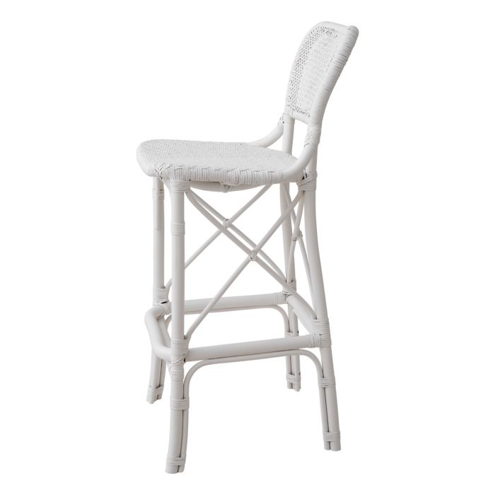 Bar Stool Colony matte white