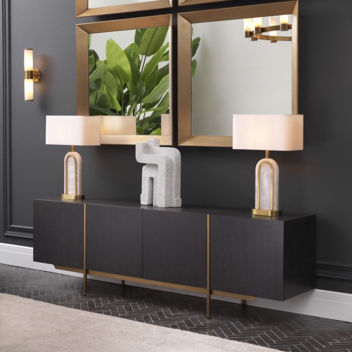 Table Lamp Palladio alabaster incl shade