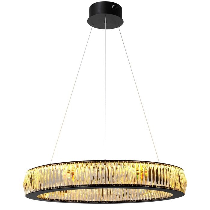 Chandelier Vancouver black finish L