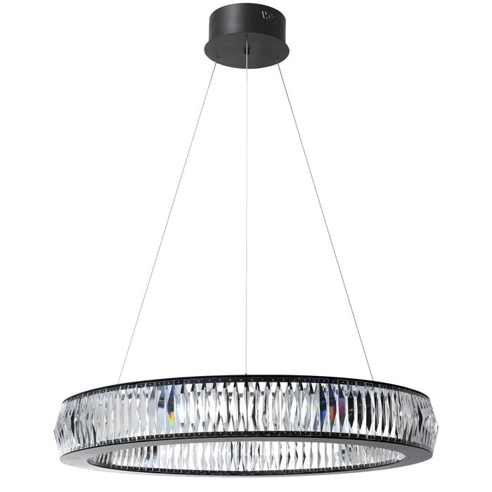 Chandelier Vancouver black finish L