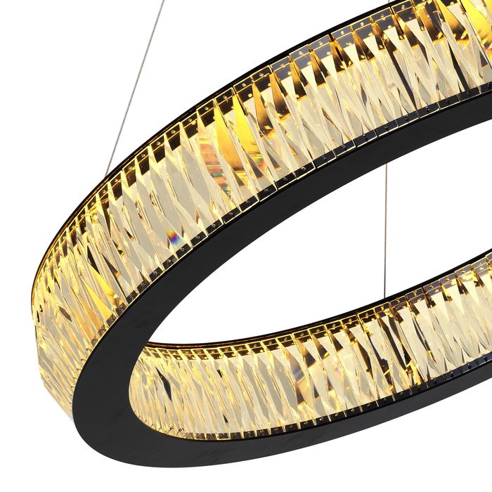 Chandelier Vancouver black finish L