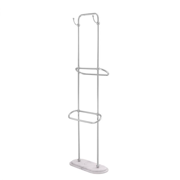 Towel Rack Lowell H. 159 cm pol ss white marble