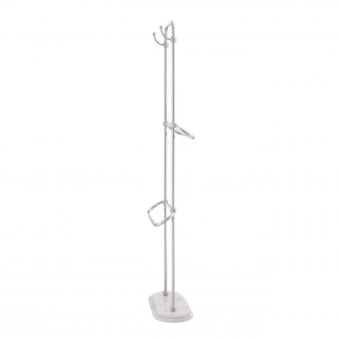 Towel Rack Lowell H. 159 cm pol ss white marble