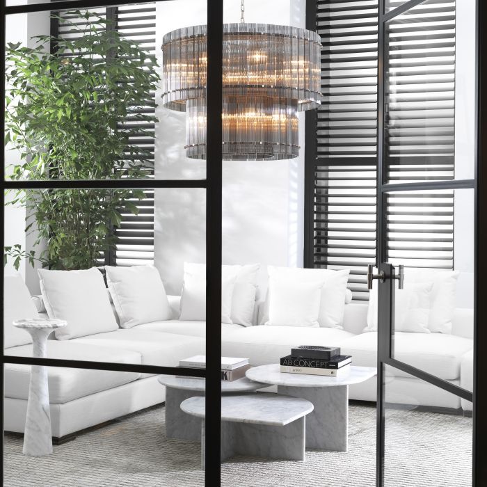 Ottoman Clifford avalon white