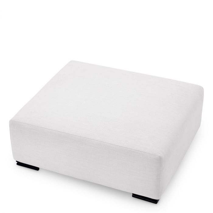 Ottoman Clifford avalon white