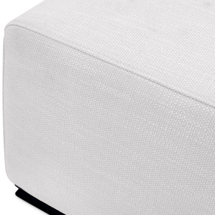 Ottoman Clifford avalon white