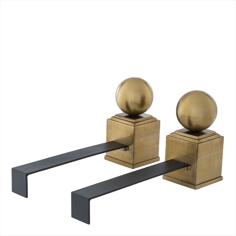 Andiron Viviers set of 2