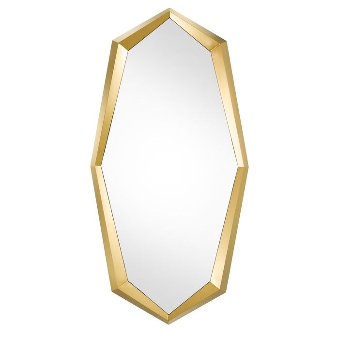 Mirror Narcissus gold finish