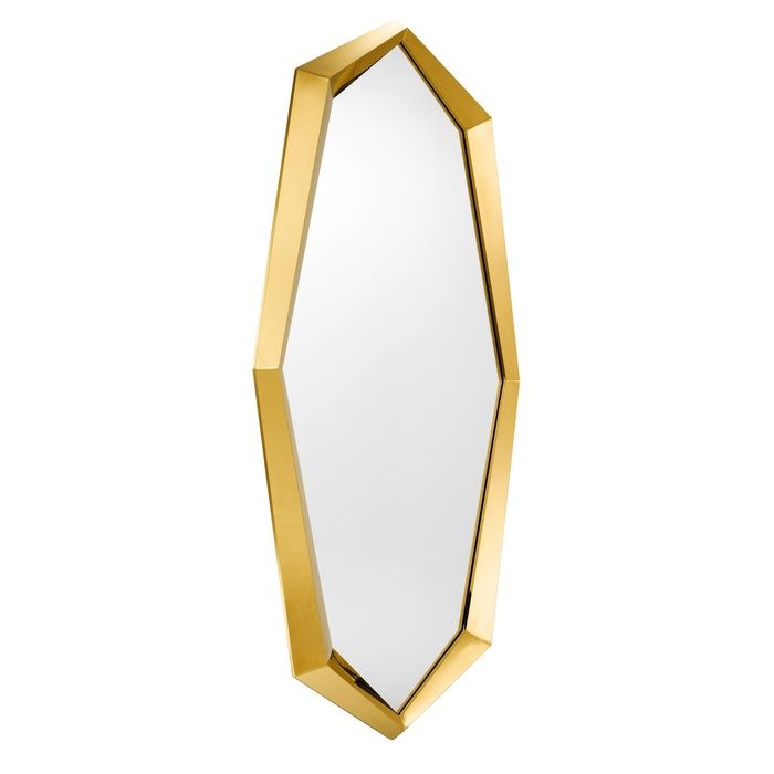 Mirror Narcissus gold finish