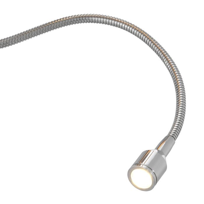 Wall Lamp Ellington nickel finish incl black shade