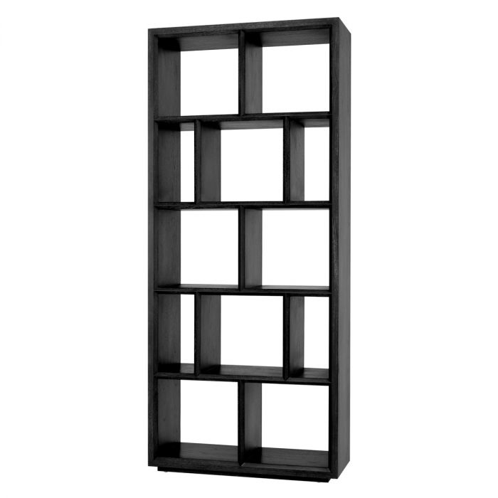 Cabinet Marguesa charcoal grey oak veneer 100 cm 