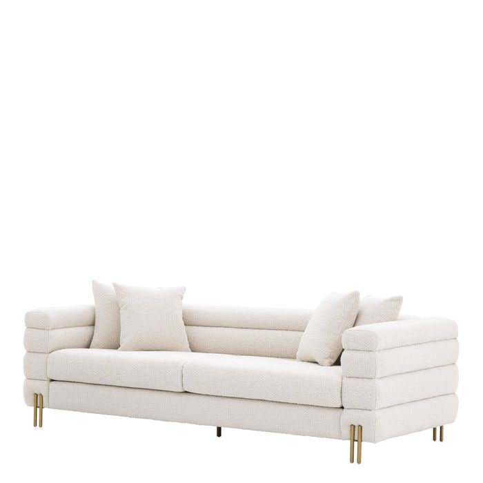 Sofa York boucl? cream