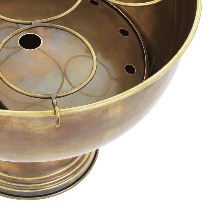 Champagne Cooler Jordan vintage brass finish 