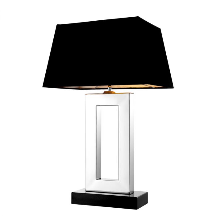 Table Lamp Arlington nickel finish incl shade