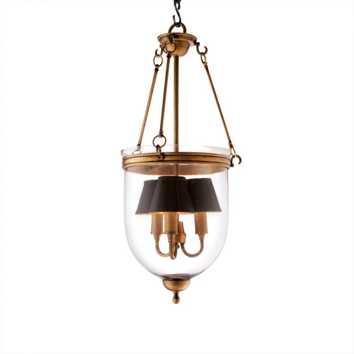 Lantern Cameron vintage brass finish S