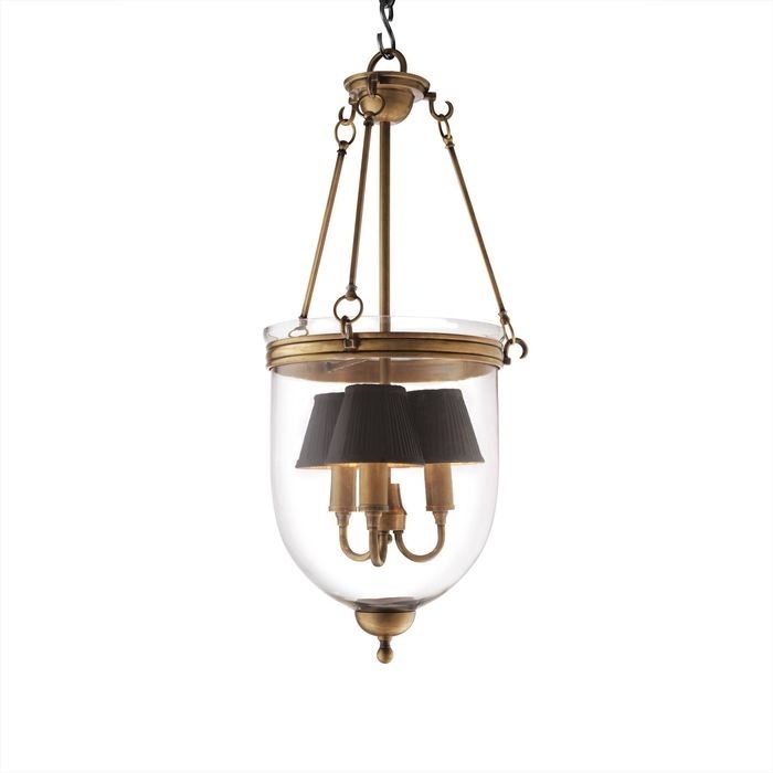 Lantern Cameron vintage brass finish S