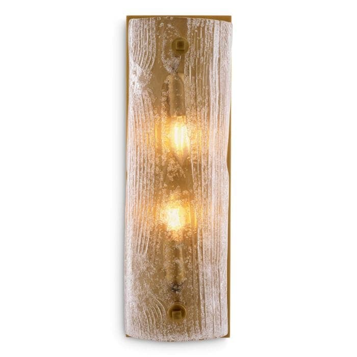 Wall Lamp Lagos antique brass finish
