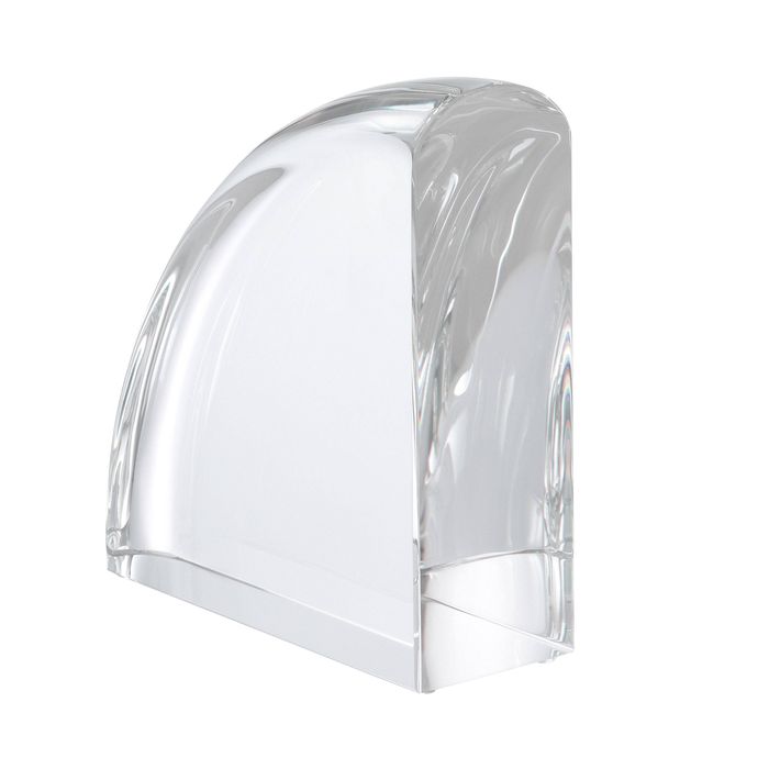 Bookend Decorage set of 2 crystal