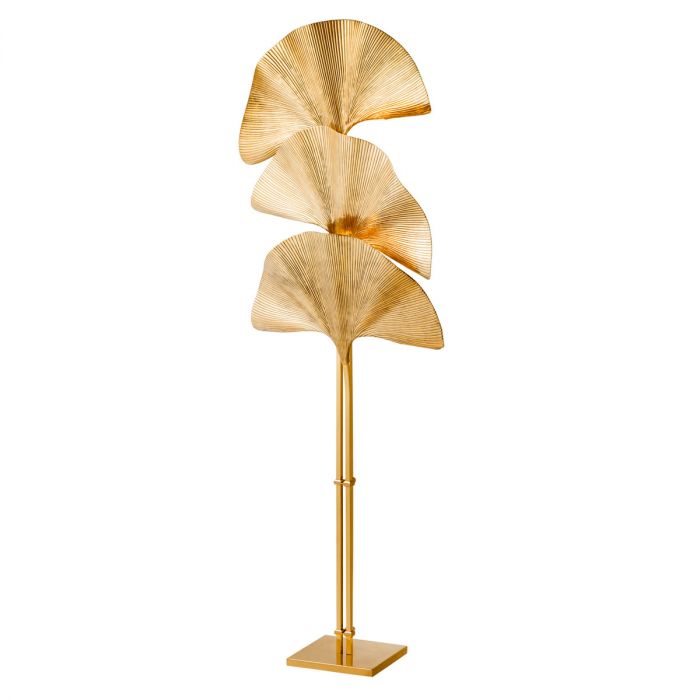 Floor Lamp Las Palmas polished brass