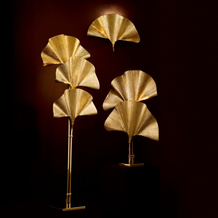 Floor Lamp Las Palmas polished brass