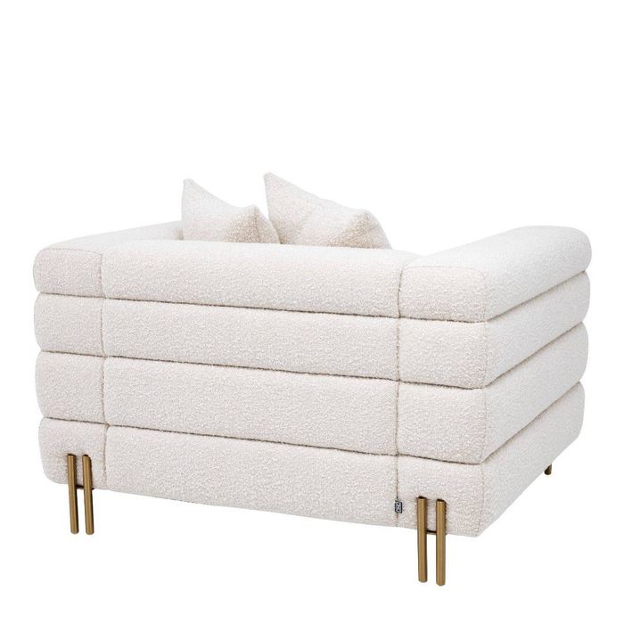 Chair York boucl? cream