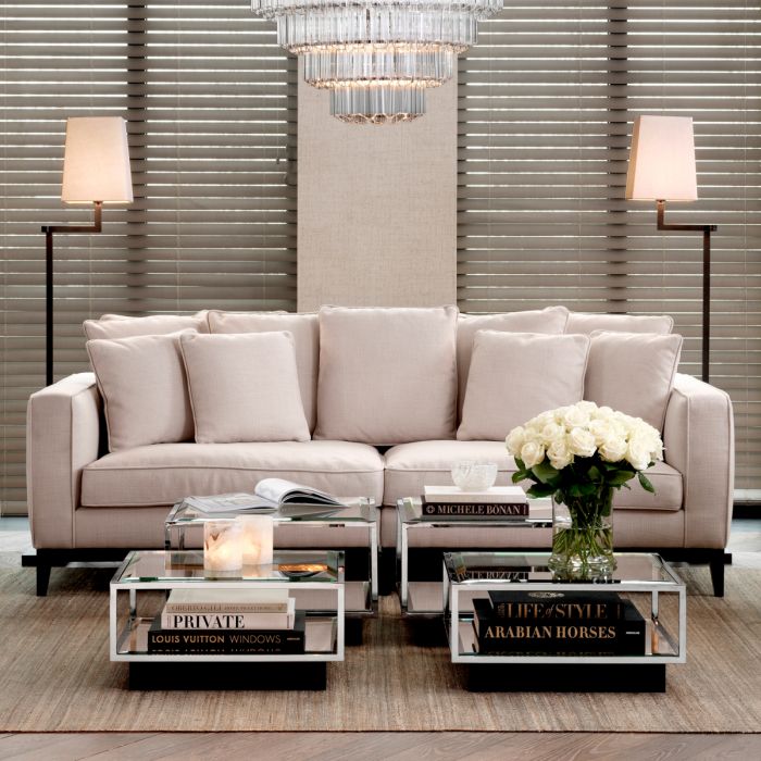 Floor Lamp Cambell bronze finish incl shade