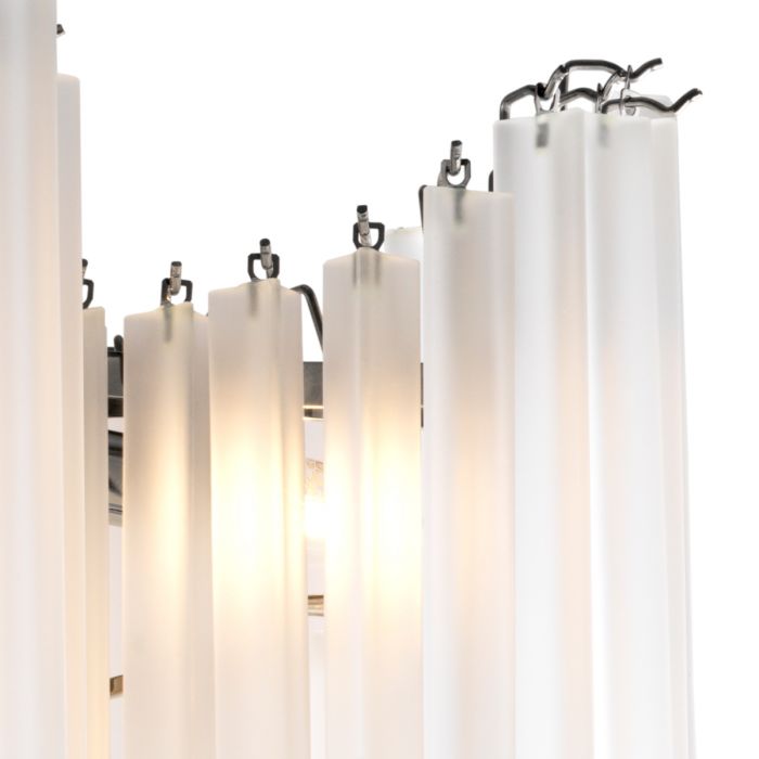 Chandelier Pulsar frosted glass