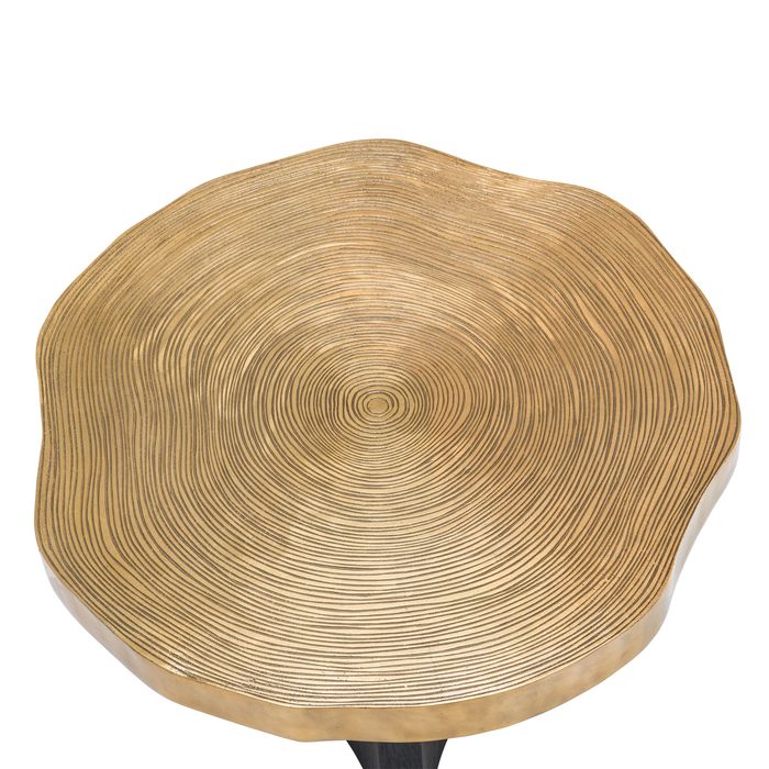 Side Table Thousand Oaks brass finish