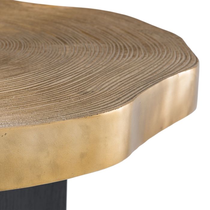 Side Table Thousand Oaks brass finish