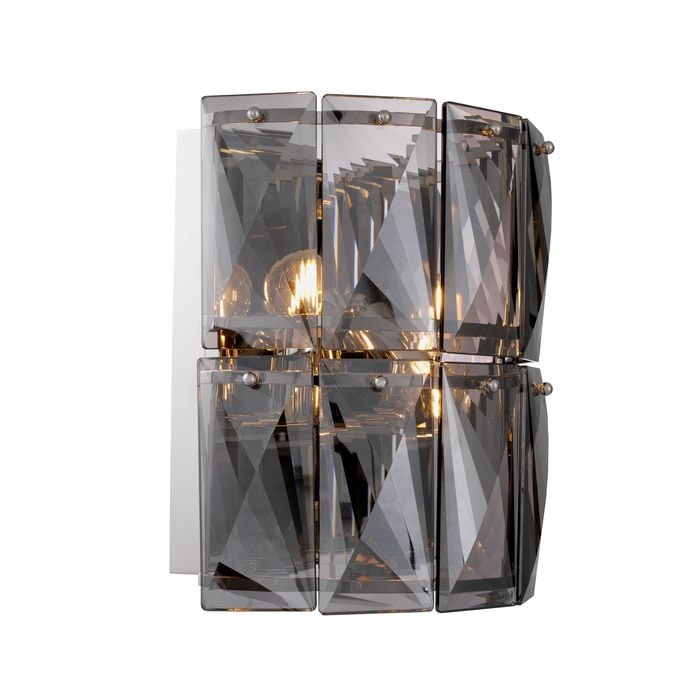 Wall Lamp Amazone smoke glass