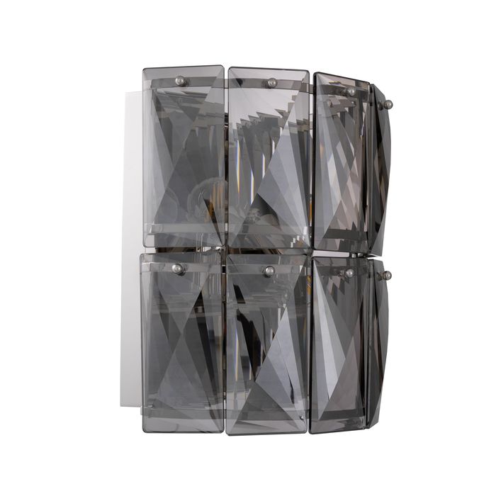Wall Lamp Amazone smoke glass