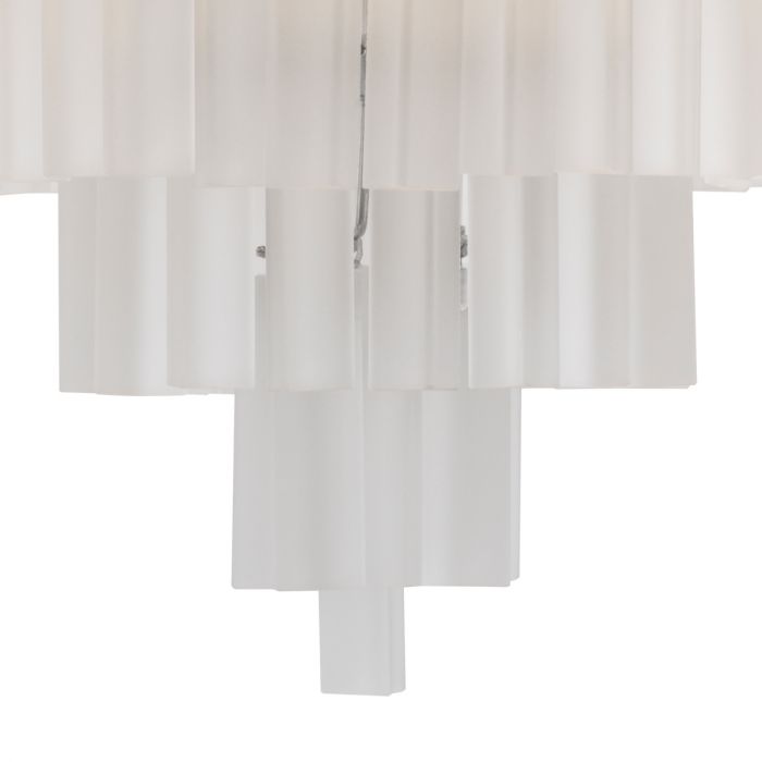 Chandelier Nova frosted glass
