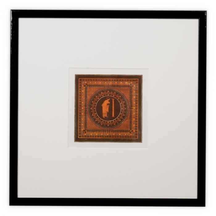 Print Antique by William Hamilton Vases set of 2