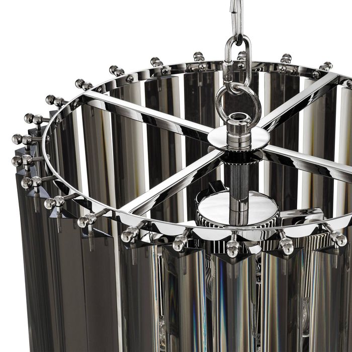 Chandelier Murano smoke ? 35 x H. 65 cm