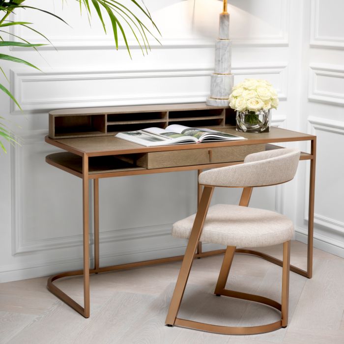 Desk Highland washed oak veneer