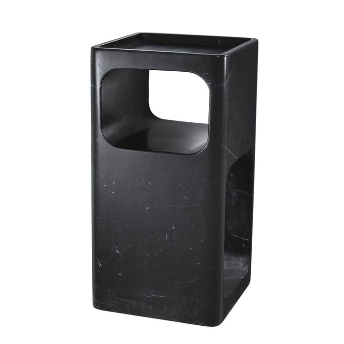Side Table Adler black marble 28 x 28 x H. 55 cm