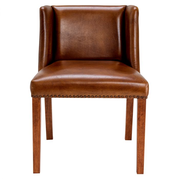 Dining Chair St. James tobacco leather
