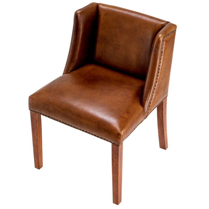 Dining Chair St. James tobacco leather