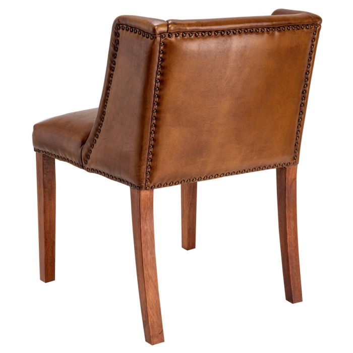 Dining Chair St. James tobacco leather