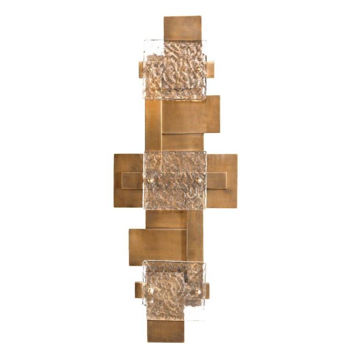 Wall Lamp Langham vintage brass finish