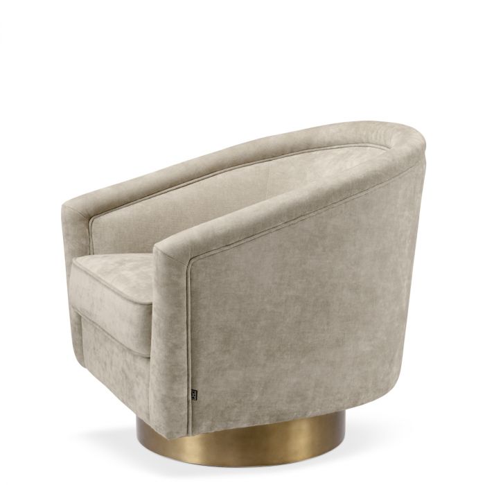 Swivel Chair Catene clarck sand
