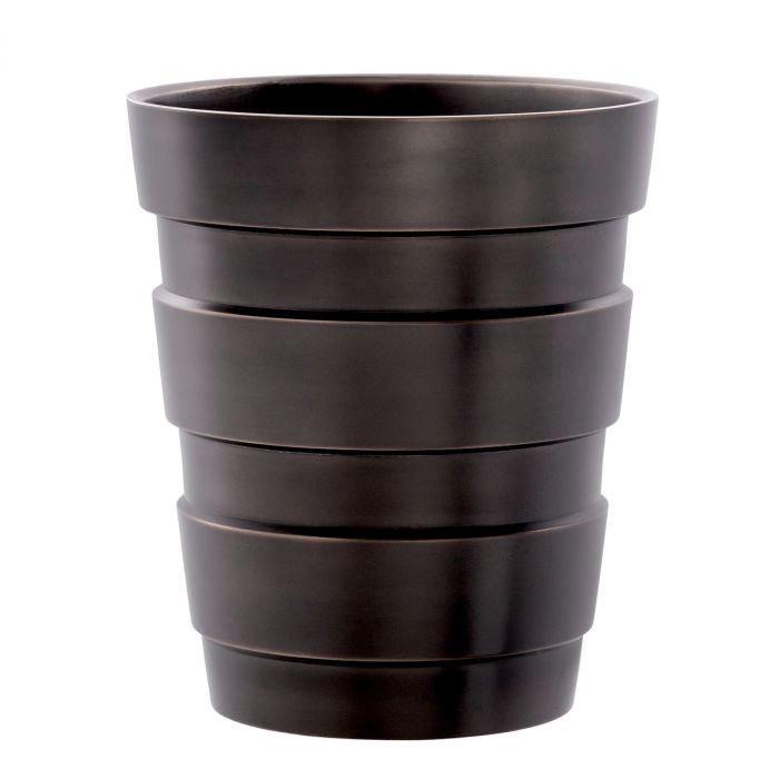 Vase Apex bronze hl finish