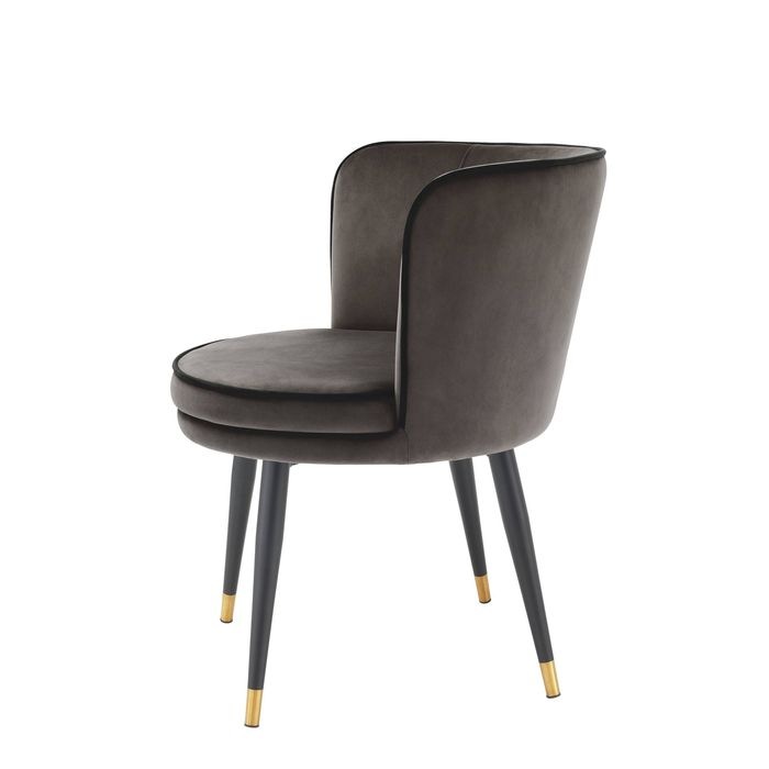 Dining Chair Grenada savona grey velvet